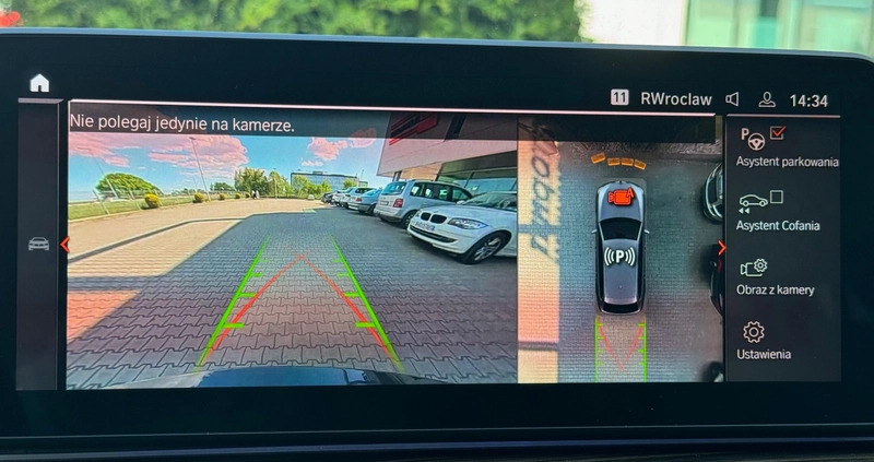 BMW Seria 5 cena 188999 przebieg: 119000, rok produkcji 2020 z Tarnobrzeg małe 781